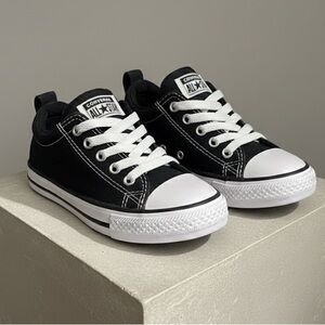 Converse Kids Black and White Sneakers